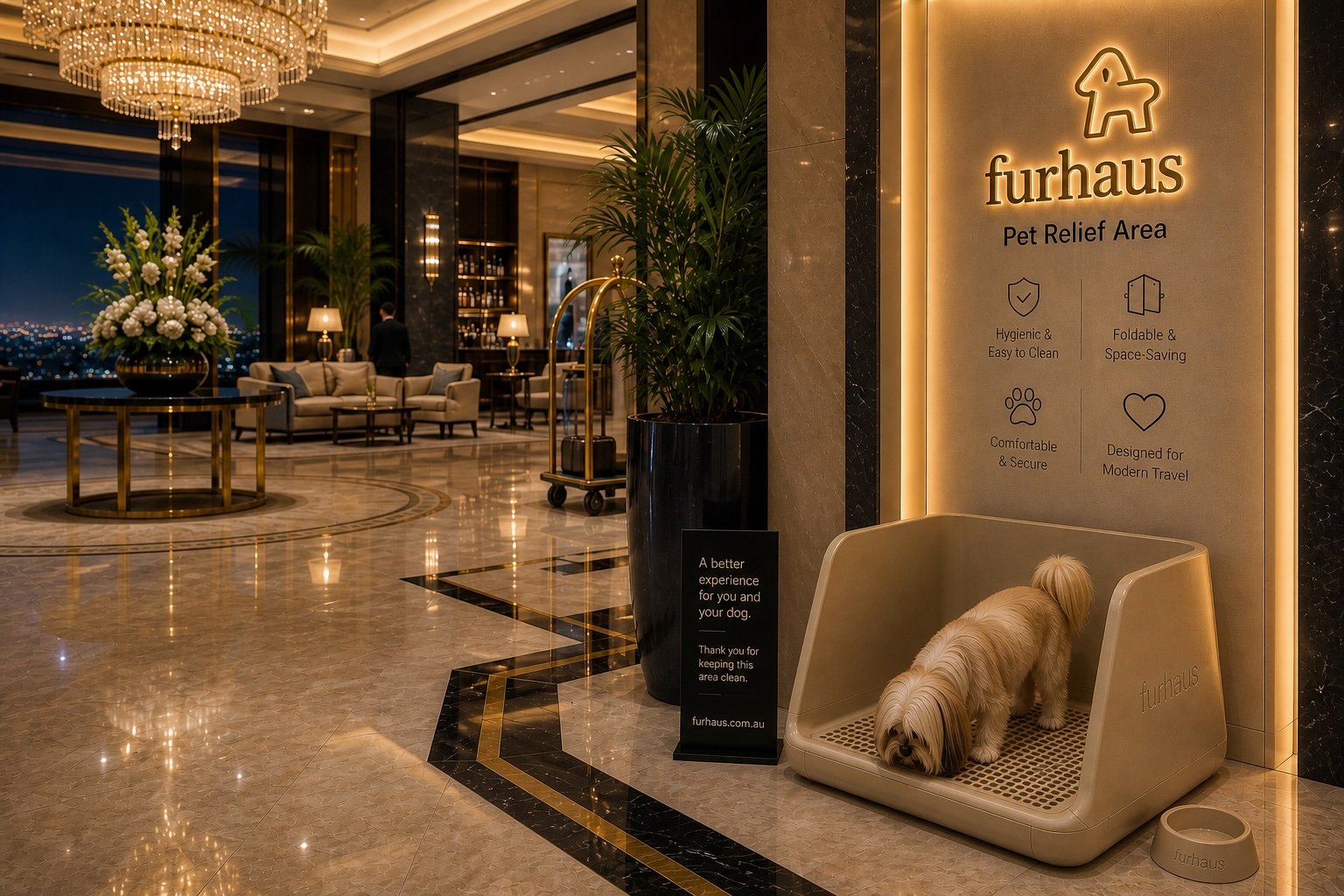 Pet-friendly office and hospitality solutions